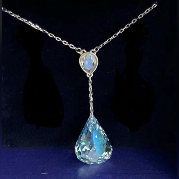 Swarovski Jewelry - RARE FIND, Authentic Swarovski Lunar Light Azore Moonlight Necklace. Brand New.